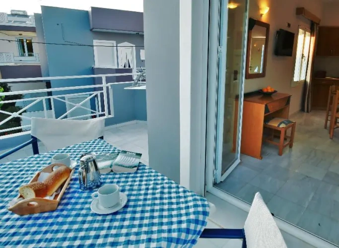Studio with balcony