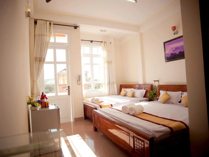 Standard Double room with balcony and with view