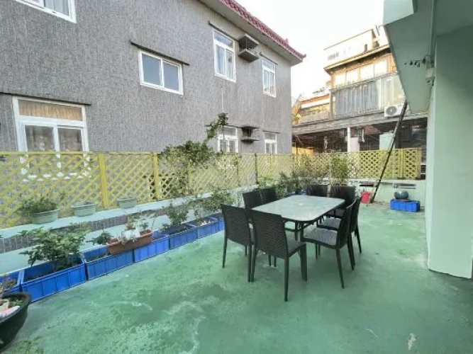 Outside
