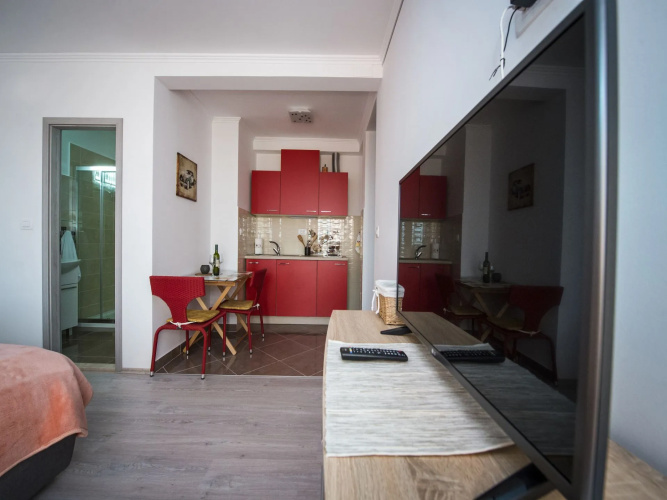 Studio apartment Mar - with view: SA3-Red Split, Riviera Split