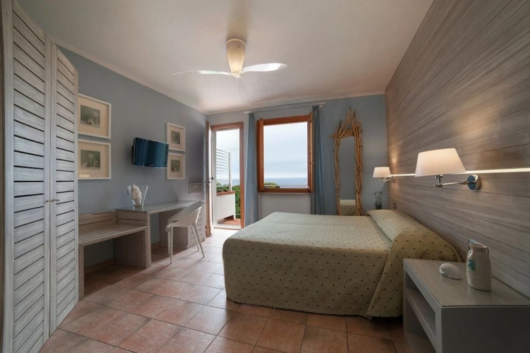 Deluxe Double room with balcony and with sea view