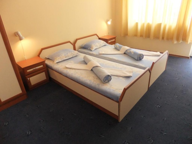 Standard Twin room with balcony and with view
