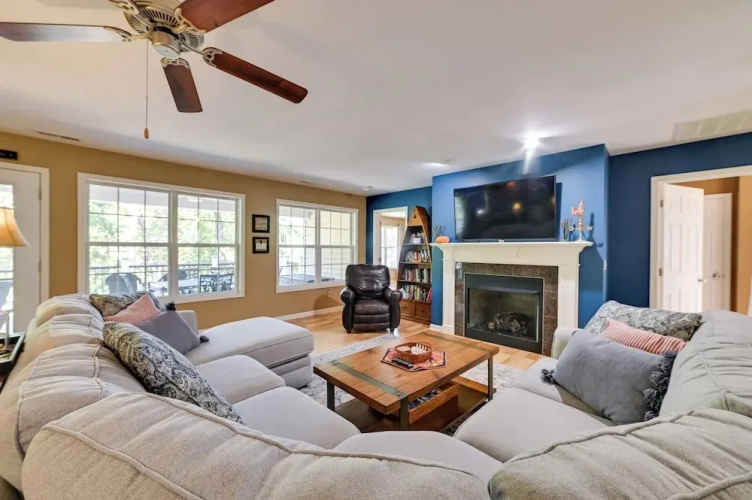 Lakefront Gilbertville Haven w/ Private Boat Dock!