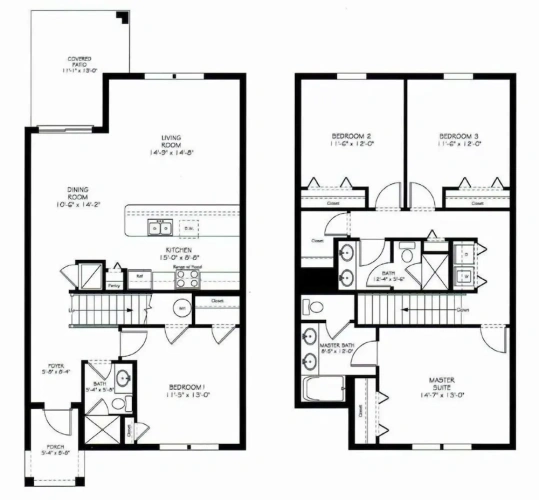 4 Bedrooms Standard room