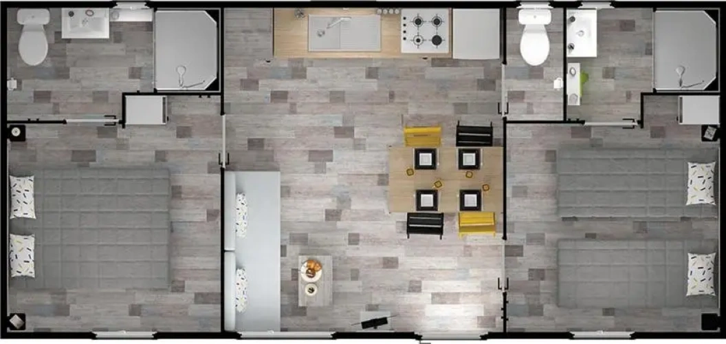 3 Bedrooms Superior Quadruple room