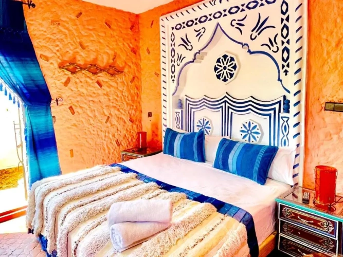 Deluxe room with balcony and with view