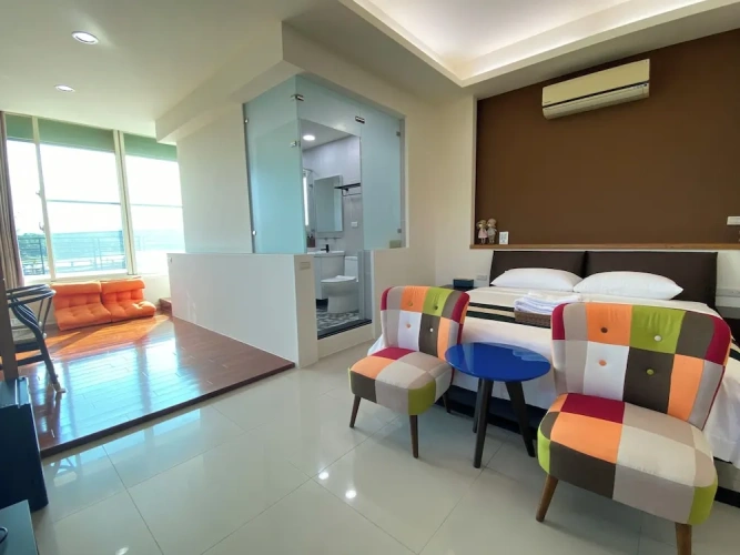 Deluxe Double room with balcony and with river view