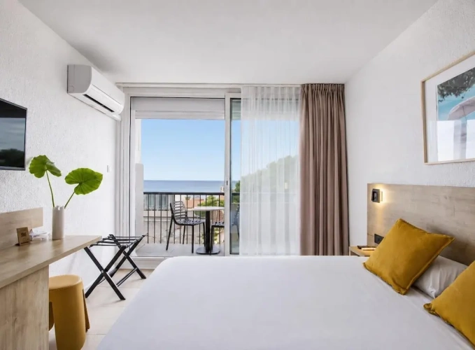 Superior Double room with balcony and with sea view