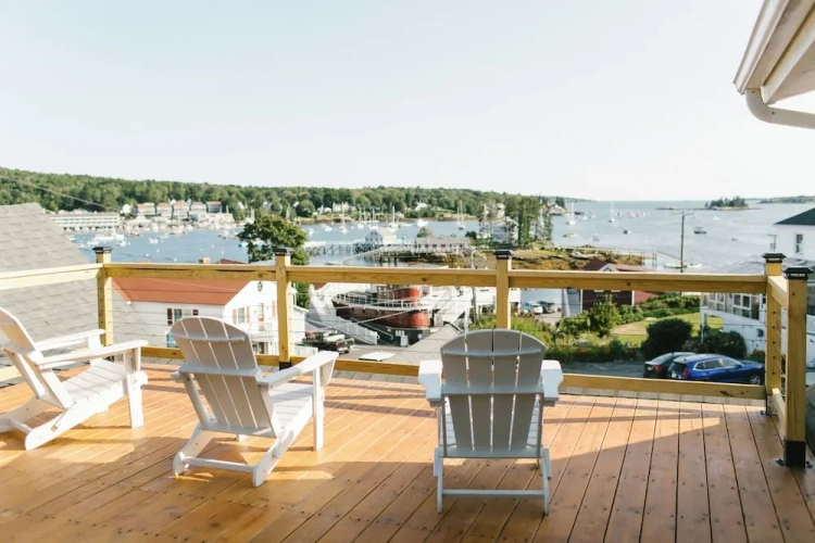 Grand Double Bungalow with harbour view