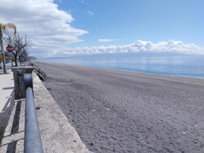 Terrace on the sea