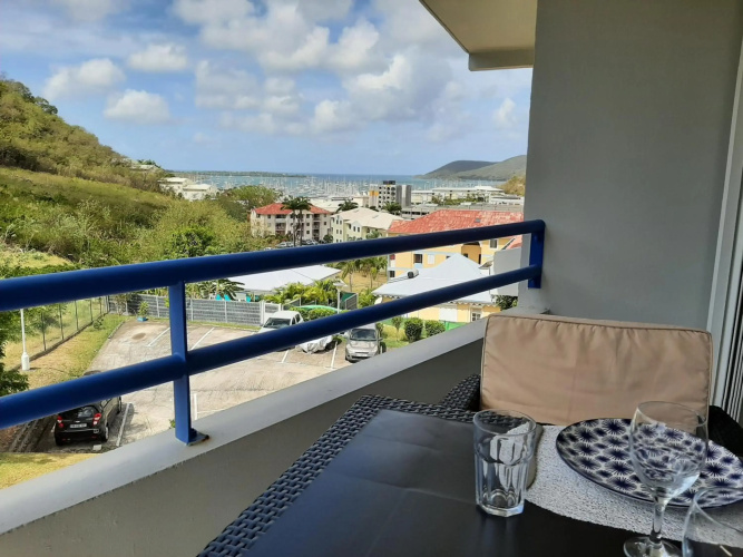 Appartement le Marin mit Meerblick