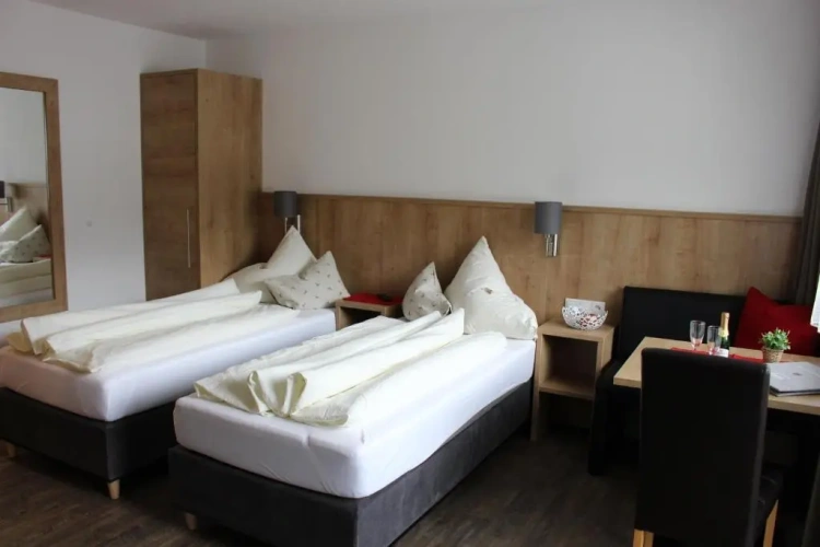 Standard Twin room with garden view
