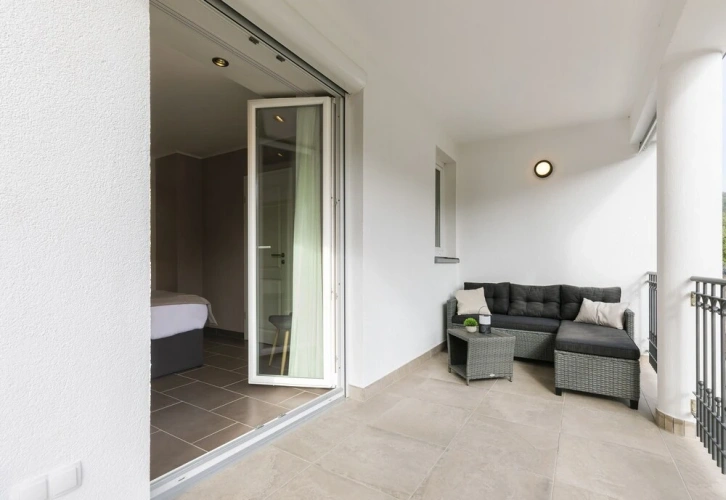 Standard Double room with balcony and with garden view