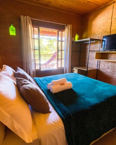 Superior Quadruple room with land view