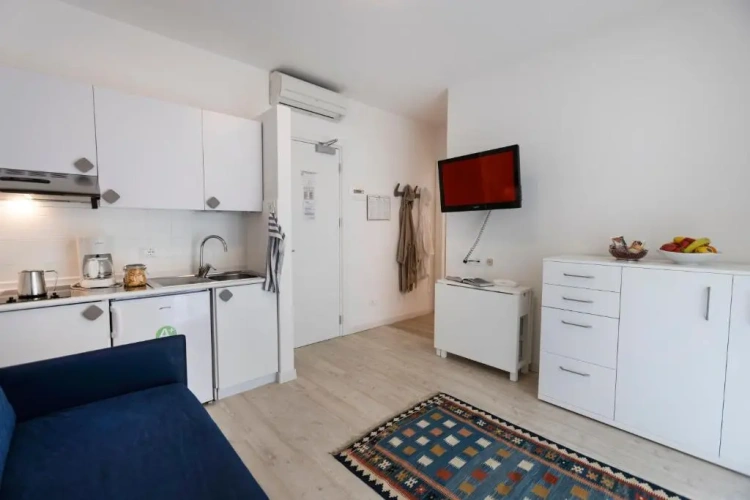 Apartment with mountain view