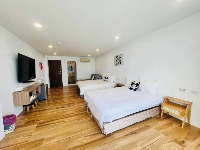 Standard Quadruple Family room with balcony and with ocean view