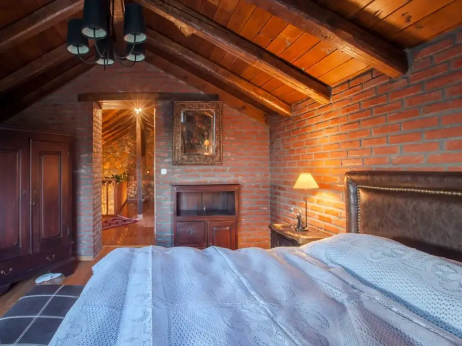 Rustic Holiday Home in Pella With Jacuzzi