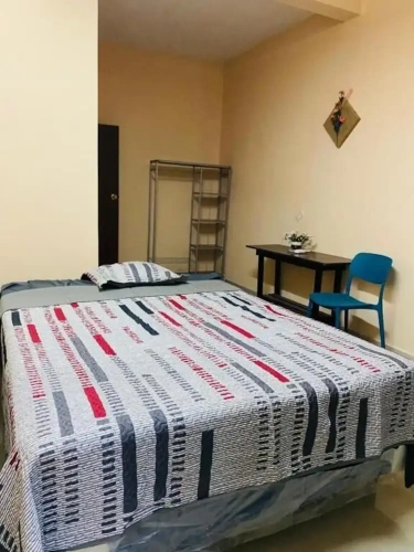 Deluxe Quadruple room with balcony and with courtyard view