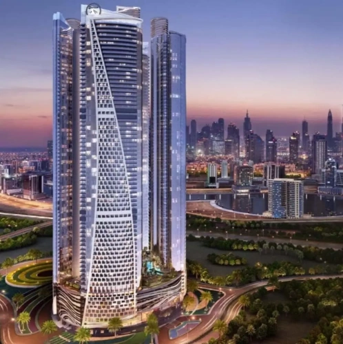 2 Bedrooms Luxury Apartment with city view