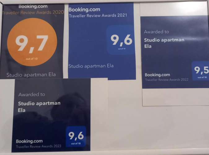 Studio apartman Ela