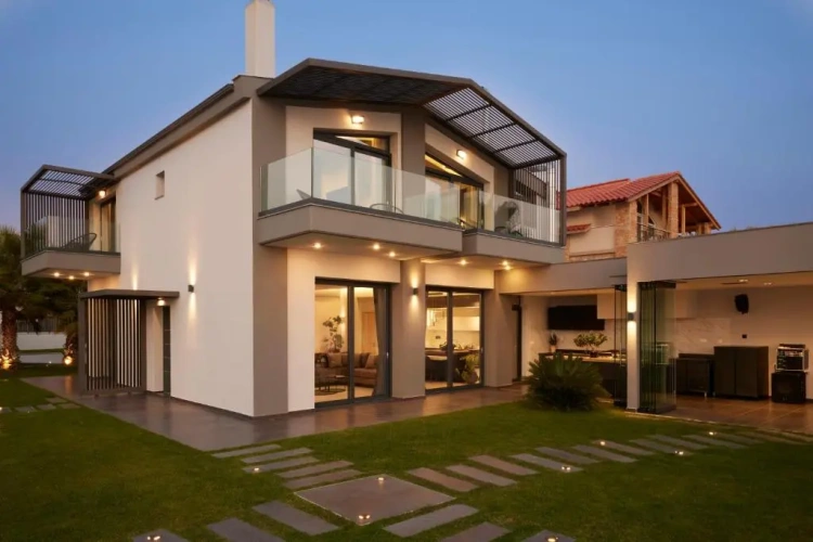 Villa beachfront