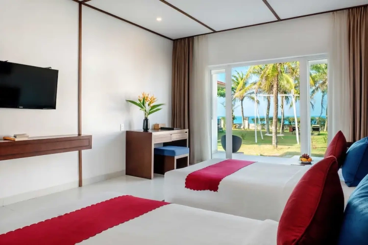 Double Villa with balcony and with sea view