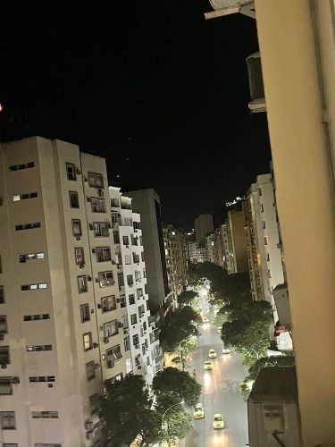 Outside