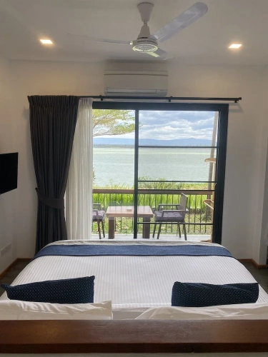 Standard Double Basement room with balcony and with river view