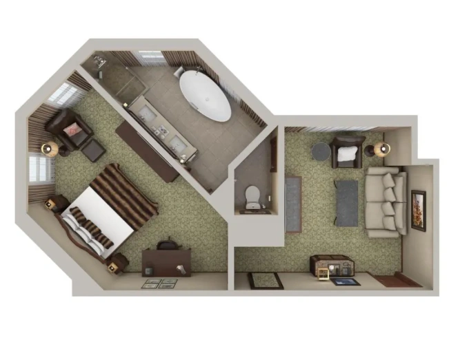 1 Bedroom Suite