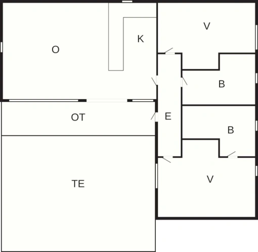 2 Bedrooms Classic Cottage