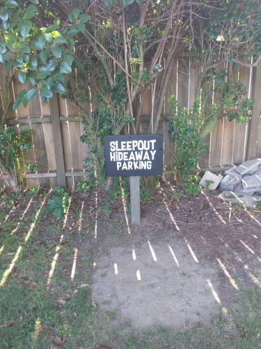 Sleepout Hideaway