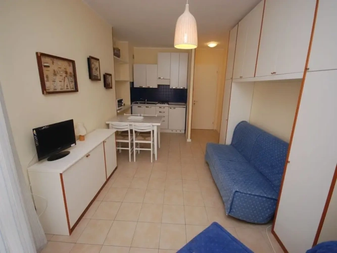 Studio with balcony