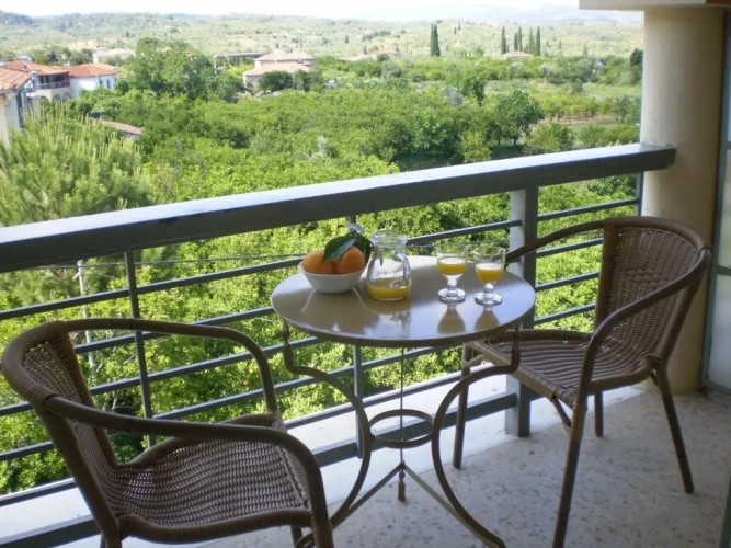Standard Double room with balcony and with view