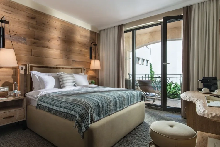 Standard Double room with balcony and with garden view