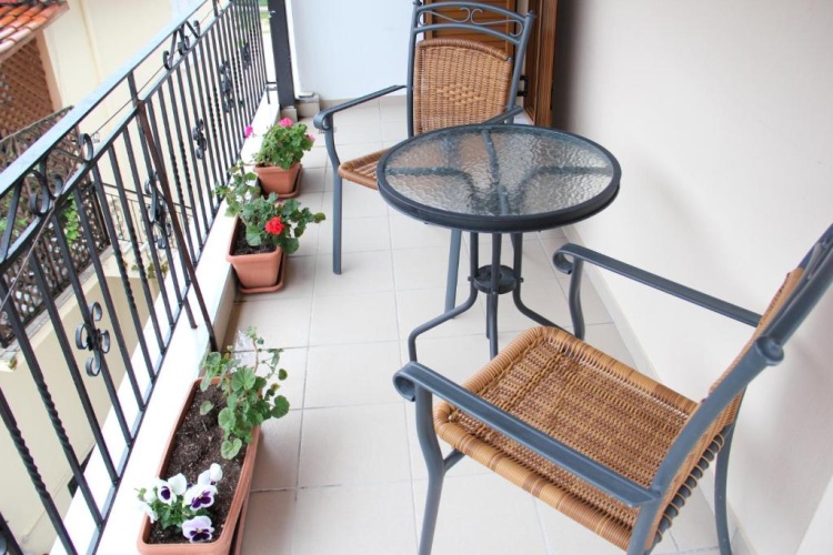 Standard Double room with balcony and with view