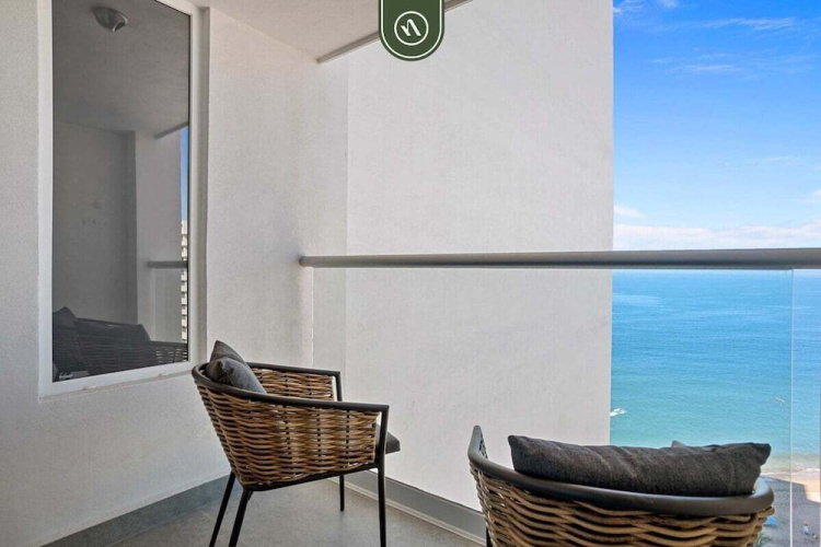 Amazing Studio With Oceanview - Pool - Beach - Gym