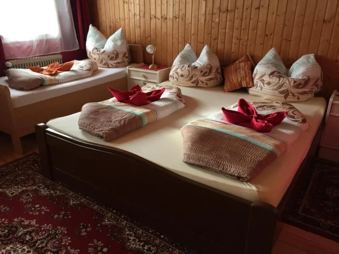 Standard Quadruple room with balcony and with view