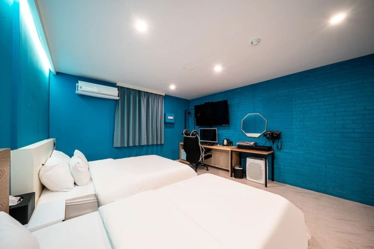Deluxe Twin room with city view