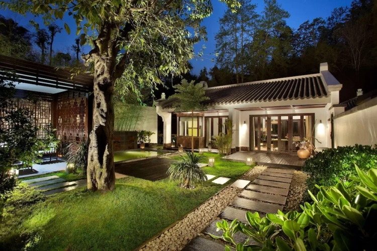 Villa with balcony