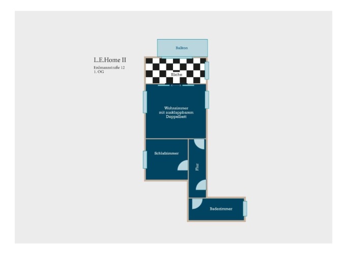 2 Bedrooms Apartment