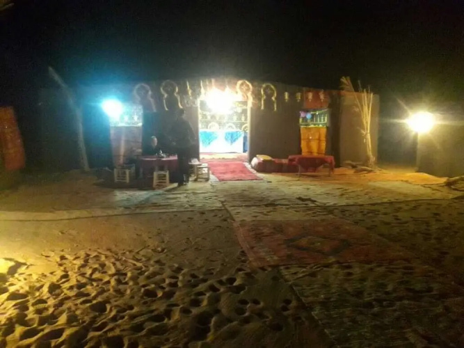 Merzouga Blue Sky