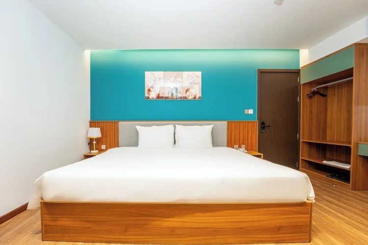 Deluxe Double room with balcony and with city view
