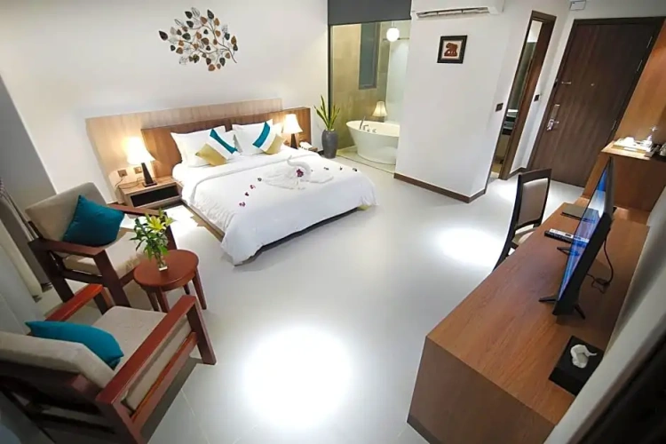Deluxe Double Family room with balcony