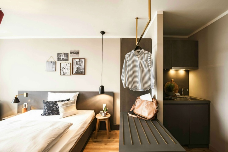 Double Bold Studio with balcony