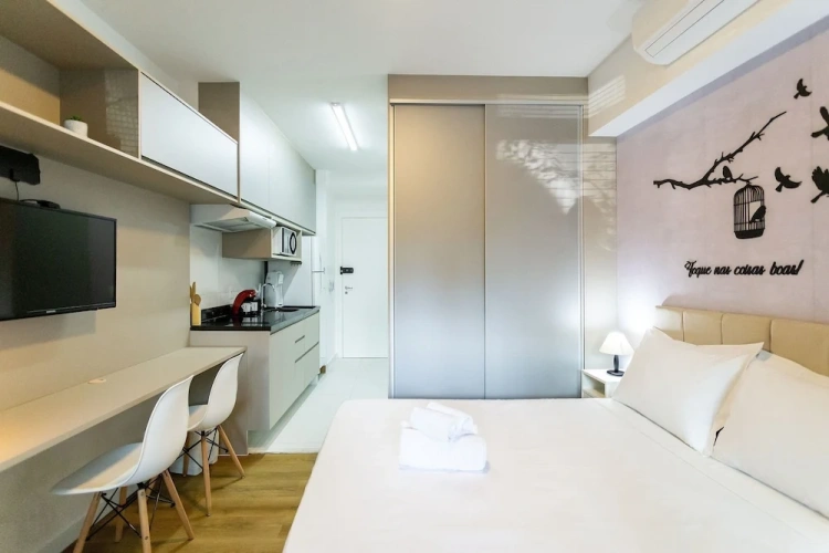 Basement Studio with balcony