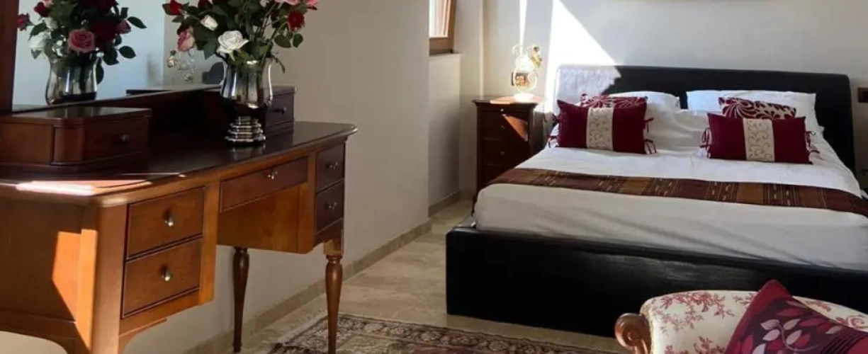 Standard Twin room with balcony and with view