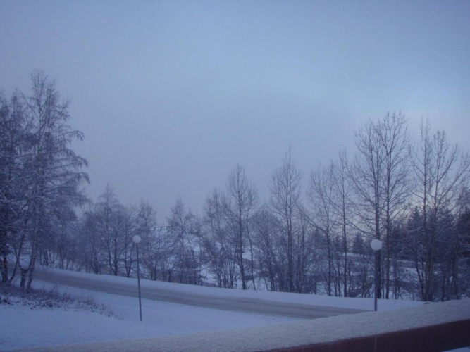 Outside