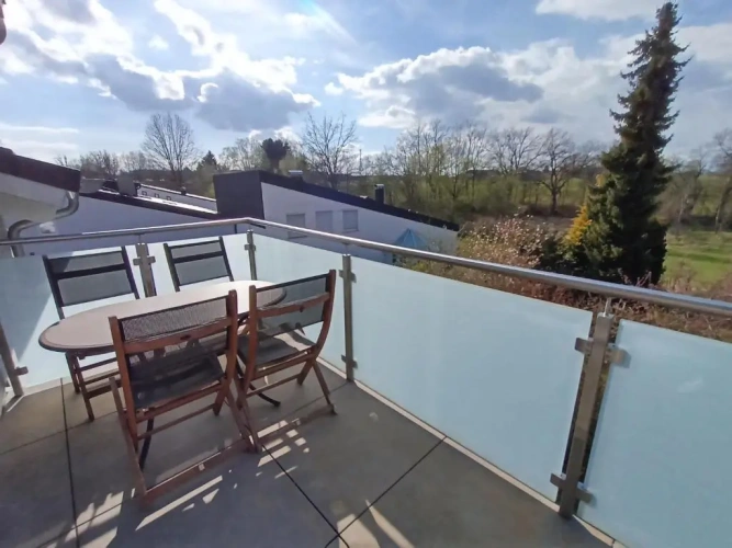 Apartment with garden view