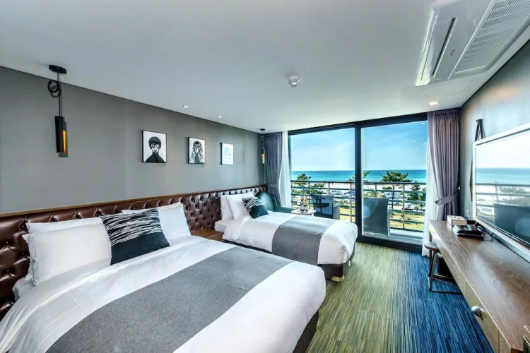 Deluxe Twin room with ocean view
