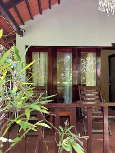 Deluxe Bungalow with balcony and with garden view